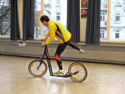 Roller-Übung Roller-Übung